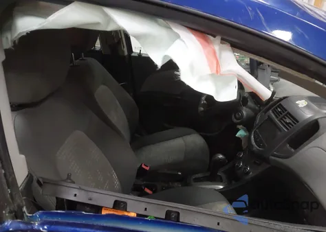 2013 Chevrolet Sonic Ls Auto из США, поврежденный, VIN 1G1JA6SHXD4176715